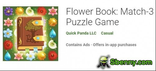 Flower Book: Match-3 Puzzle Game MOD APK